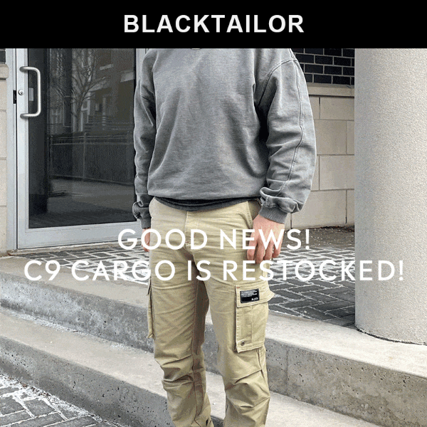 C9 Cargo Pants - Grey Camo | Blacktailor