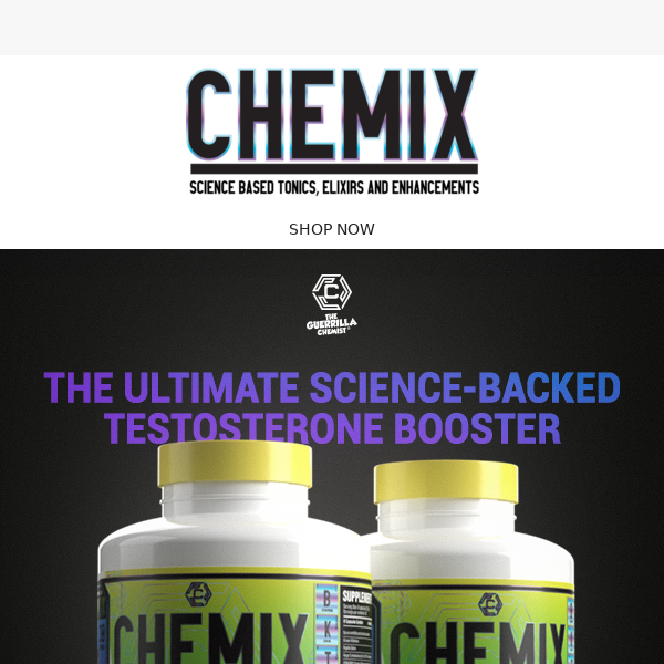 Boost Your Natural Test Levels With Chemix Natabolic....