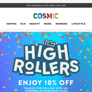 🔥 Cosmic HighRoller $100 Dollar April winners!🔥