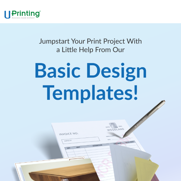 Jumpstart Your Print Projects With Easy-to-Use Templates.