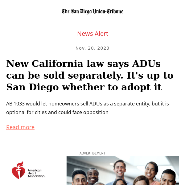 New California law says ADUs can be sold separately. It's up to San Diego whether to adopt it