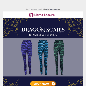 Dragon Scales: 3 NEW Colours