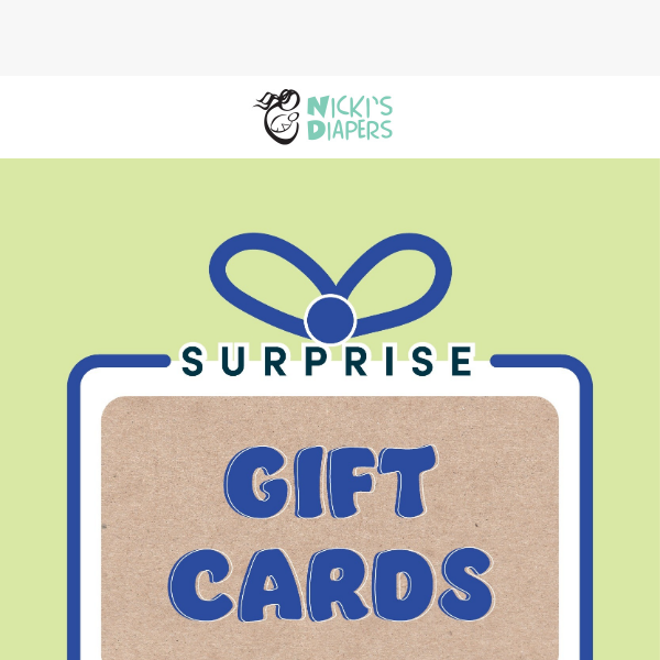 Nicki's Earth Days Isn't Over: Free Gift Card Giveaway!