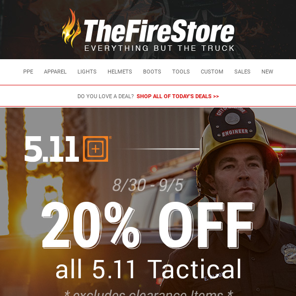 5.11 Tactical on sale now