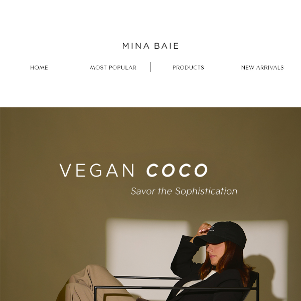 Coco Perfection: Vegan Leather 🤎