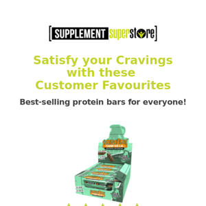Protein Bars: Customer Favourites