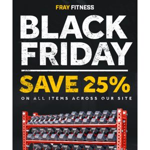 Black Friday is coming but savings are here!