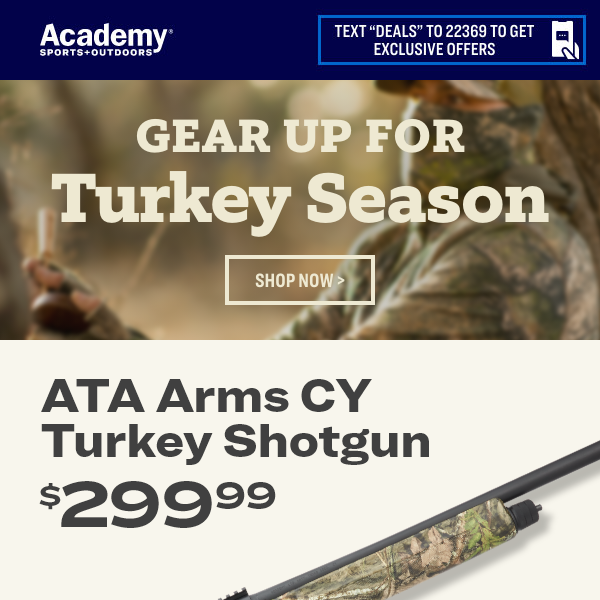 ATA Arms CY Turkey Shotgun, $299.99