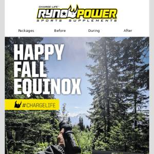 Ryno Power – Fall into a new workout routine this season.