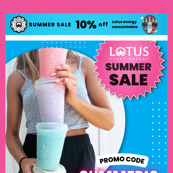 LIMITED TIME: Lotus Summer Sale ☀️