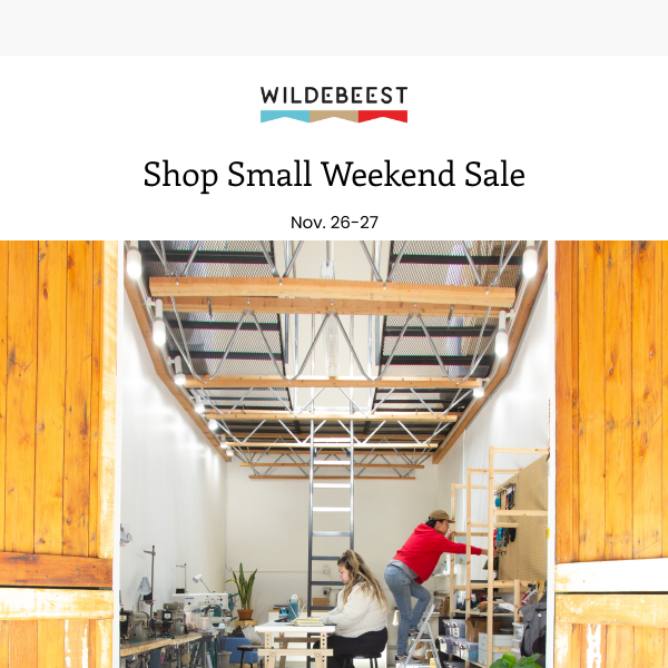 Shop Small for Big Savings 🛍
