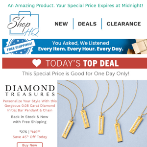 Check Out Today's Jewelry & Beauty Savings