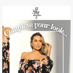 🤎 COMPLETE YOUR LOOK...