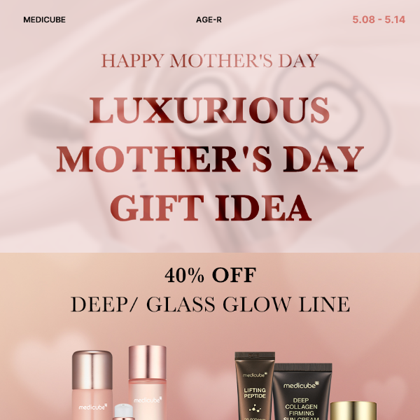 40% OFF / Mother's Day Gift Guide