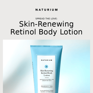 Skin-Renewing Retinol Body Lotion is Here!