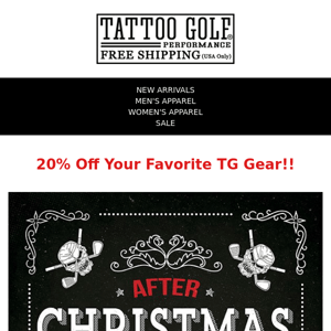 ☠️After Christmas Sale - 20% Off☠️