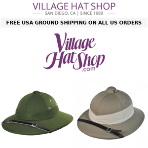 Popular Pith Helmets Available Now