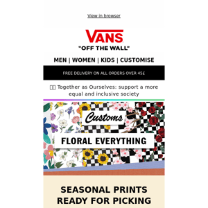 Seasonal prints ready for picking 🌸
