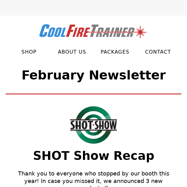 February Newsletter