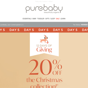 Shop 20% off the Christmas Collection*