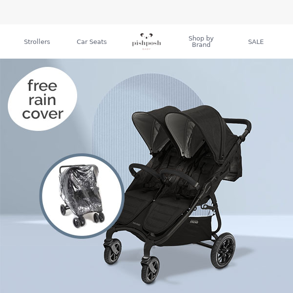 FREE Rain Cover with Valco Baby Duo Trend Sport!