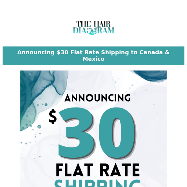 🎉Flat Rate Shipping to Canada and Mexico is Here!