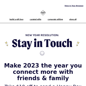 Stay in Touch Better in 2023