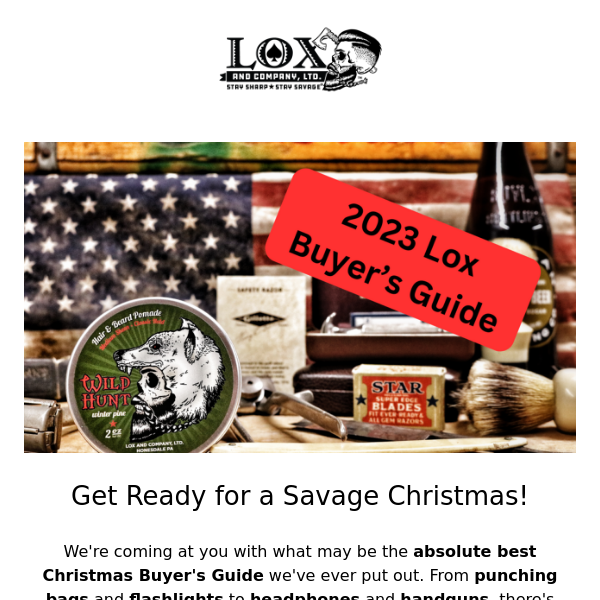 It's Time — The 2023 Lox Christmas Buyer's Guide Is Here!