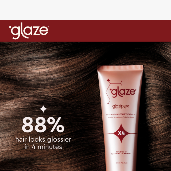 Repair your hair with GlaziPlex
