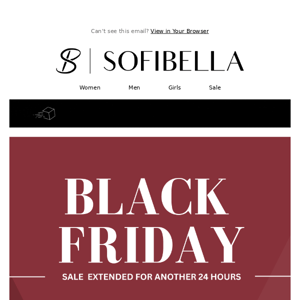 BLACK FRIDAY SALE EXTENDED