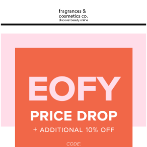 EOFY SALE | Price Drop + Extra 10% Off