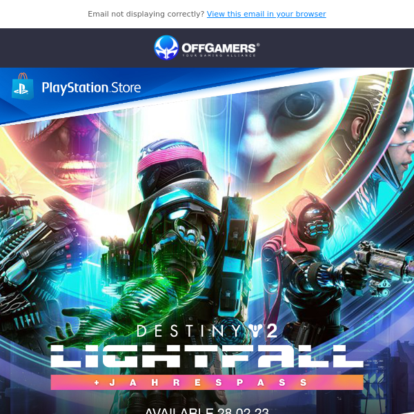 Destiny 2: Lightfall Launching 28 February