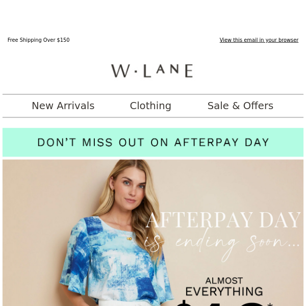 Win a $1000 Wardrobe for Afterpay Day – Princess Highway