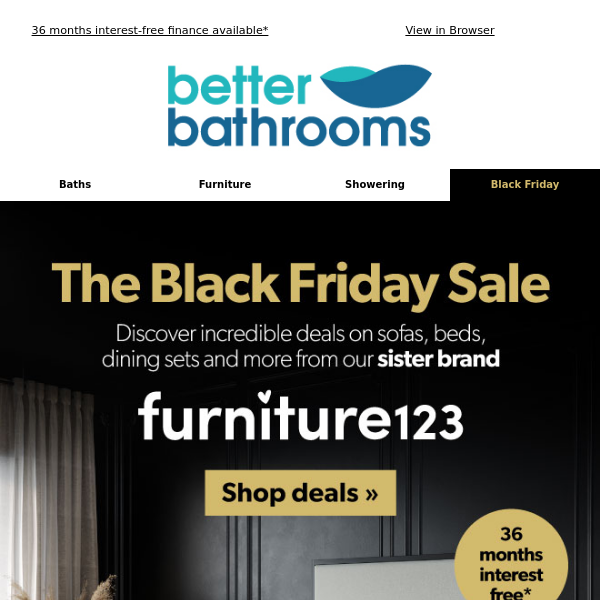 Deals on beds, sofas, dining sets and more