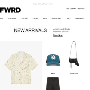 Must-see new arrivals