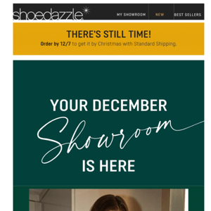 ShoeDazzle, Your New December Showroom Is Ready!