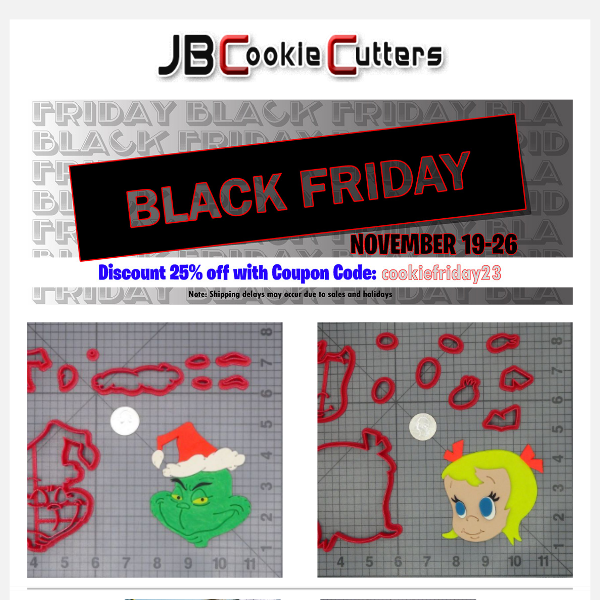 Black Friday Sale 25% Off!😋
