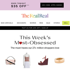 This week's most obsessed styles + free site credit