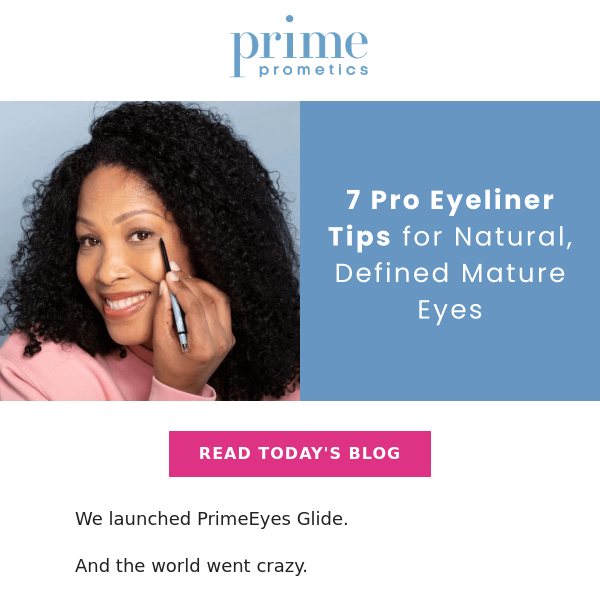 Should women over 50 wear eyeliner?