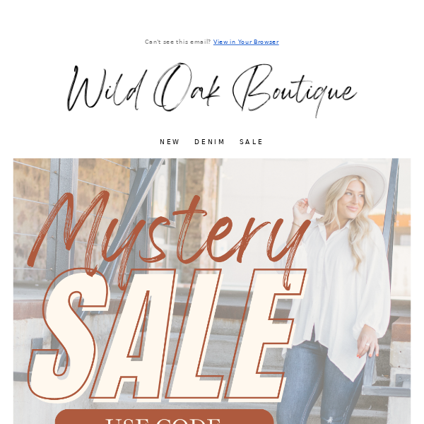 Did someone say MYSTERY SALE? 🤩