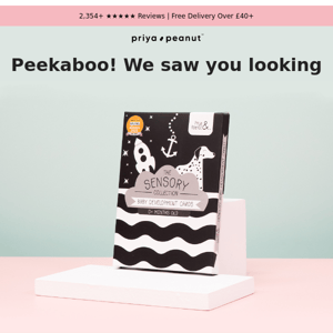 Peekaboo! See something you liked?