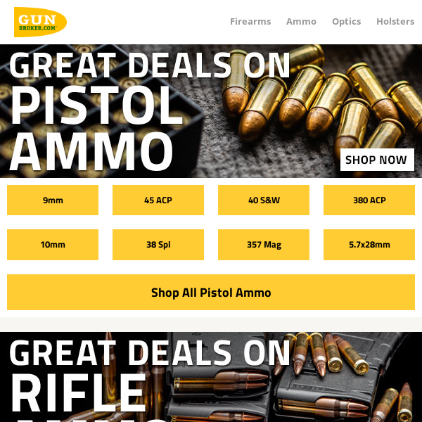 Ammo Deals Happening Now