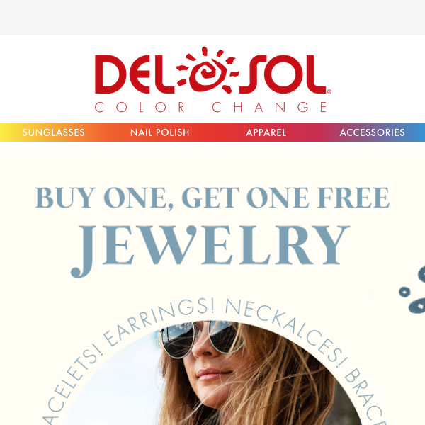 Buy 1 Get 1 Free All Jewelry!