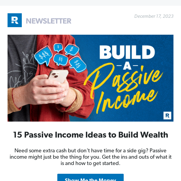 15 Passive Income Ideas to Build Wealth