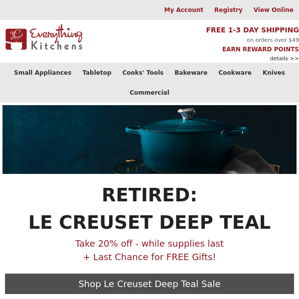 Le Creuset 7.5qt Chefs Oven in deep teal : r/LeCreuset