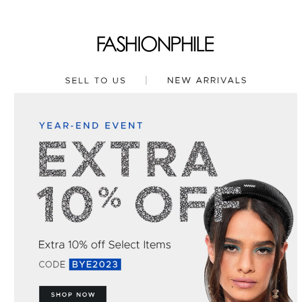 Year-End Event ✨ Extra 10% OFF Select Items!