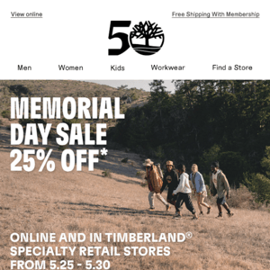 Memorial Day Sale Starts NOW!