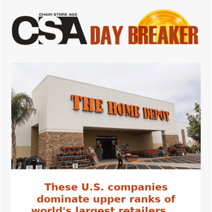 DayBreaker: Top 25 largest global retailers; Social shopping exploding; Floor & Decor on expansion track; Corner Bakery files