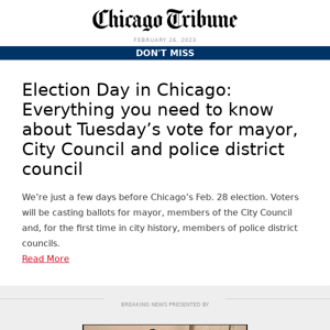 Election Day in Chicago