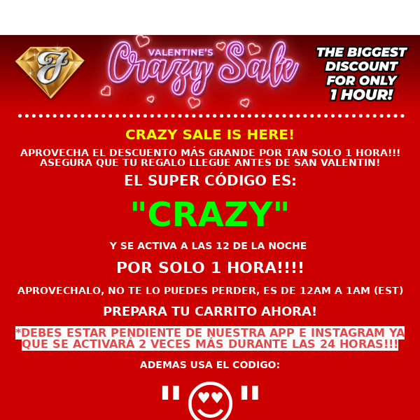 Javier The Jeweler NYC, VALENTINE'S CRAZY SALE IS HERE!!! APROVECHALO! 🤩